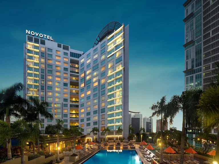 Novotel Manila Araneta City — venue exterior with pool